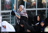 مراسم دعای عرفه در گلزار شهدای اصفهان