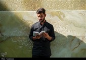 حال‌وهوای زائران حرم بانوی کرامت در دعای عرفه