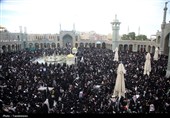 مراسم دعای عرفه در حرم حضرت معصومه(س)