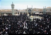 مراسم دعای عرفه در حرم حضرت معصومه(س)