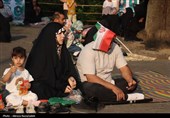 برگزاری دعای عرفه در جوار شهدای گمنام