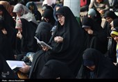 برگزاری دعای عرفه در جوار شهدای گمنام