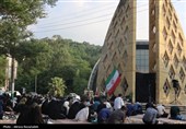 برگزاری دعای عرفه در جوار شهدای گمنام