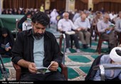 برگزاری مراسم و قرائت دعا روح بخش عرفه در بوشهر