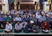 برگزاری مراسم و قرائت دعا روح بخش عرفه در بوشهر
