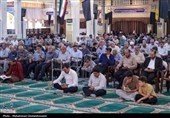برگزاری مراسم و قرائت دعا روح بخش عرفه در بوشهر