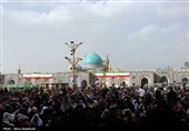 مراسم دعای عرفه در حرم مطهر رضوی