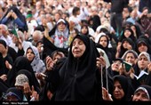 مراسم دعای عرفه در حرم مطهر رضوی