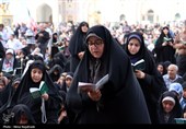 مراسم دعای عرفه در حرم مطهر رضوی