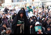 مراسم دعای عرفه در حرم مطهر رضوی