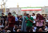 مراسم دعای عرفه در حرم مطهر رضوی