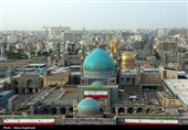 مراسم دعای عرفه در حرم مطهر رضوی