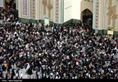 مراسم دعای عرفه در حرم مطهر رضوی
