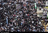 مراسم دعای عرفه در حرم مطهر رضوی
