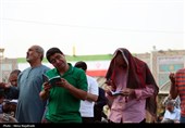 مراسم دعای عرفه در حرم مطهر رضوی