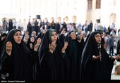 مراسم دعای عرفه در مصلای امام خمینی(ره)