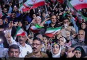 طنین «لبیک یا خامنه‌ای» در شب عید قربان در میدان‌داری بوشهری‌ها
