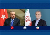 Pezeshkian, Erdogan Discuss Boosting Iran-Turkey Economic Ties