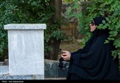 دعای عرفه در گلزار شهدای خرم آباد