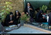 دعای عرفه در گلزار شهدای خرم آباد