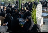 دعای عرفه در گلزار شهدای خرم آباد