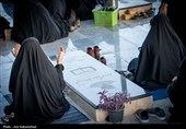 دعای عرفه در گلزار شهدای خرم آباد