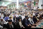 نماز عید سعید قربان در حرم حضرت معصومه(س)