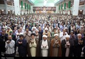 نماز عید سعید قربان در حرم حضرت معصومه(س)