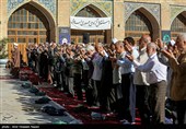 اقامه نماز عید قربان در قزوین