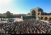 اقامه نماز عید قربان در قزوین