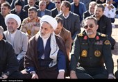 اقامه نماز باشکوه عید قربان در محوطه شهیدگاه شیخ صفی‌الدین اردبیلی