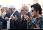 اقامه نماز باشکوه عید قربان در محوطه شهیدگاه شیخ صفی‌الدین اردبیلی