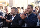 اقامه نماز باشکوه عید قربان در محوطه شهیدگاه شیخ صفی‌الدین اردبیلی