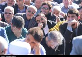 اقامه نماز باشکوه عید قربان در محوطه شهیدگاه شیخ صفی‌الدین اردبیلی