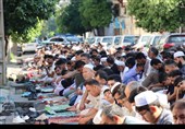 اقامه نماز عید قربان توسط قزاق‌های مقیم گرگان
