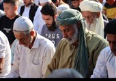 اقامه نماز عید قربان توسط قزاق‌های مقیم گرگان