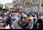 اقامه نماز عید قربان توسط قزاق‌های مقیم گرگان