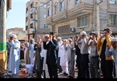 اقامه نماز عید قربان توسط قزاق‌های مقیم گرگان