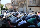اقامه نماز عید قربان توسط قزاق‌های مقیم گرگان