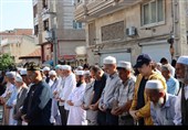 اقامه نماز عید قربان توسط قزاق‌های مقیم گرگان