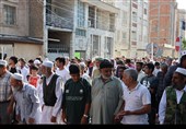 اقامه نماز عید قربان توسط قزاق‌های مقیم گرگان
