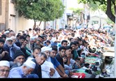 اقامه نماز عید قربان توسط قزاق‌های مقیم گرگان