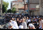 اقامه نماز عید قربان توسط قزاق‌های مقیم گرگان