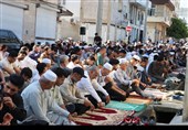 اقامه نماز عید قربان توسط قزاق‌های مقیم گرگان
