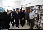 افتتاح کتابخانه عمومی شهدای بُنداروز شهرستان دشتستان
