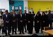 افتتاح کتابخانه عمومی شهدای بُنداروز شهرستان دشتستان