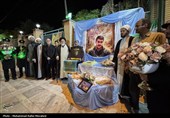 جشن تولد طلبه شهید توکلی در گلزار شهدای قم
