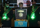 جشن تولد طلبه شهید توکلی در گلزار شهدای قم