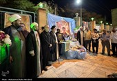 جشن تولد طلبه شهید توکلی در گلزار شهدای قم