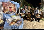 جشن تولد طلبه شهید توکلی در گلزار شهدای قم